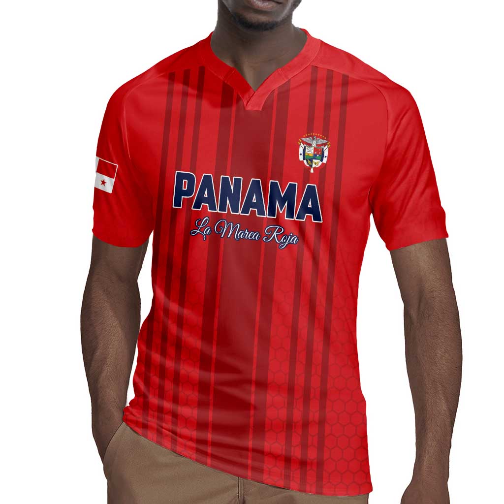 Custom Panama Football 2026 Rugby Jersey La Marea Roja Rising