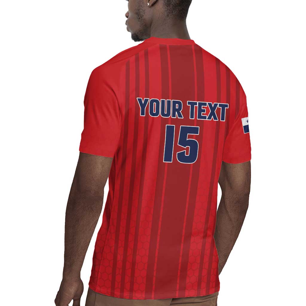 Custom Panama Football 2026 Rugby Jersey La Marea Roja Rising
