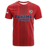 Custom Panama Football 2026 T shirt La Marea Roja Rising