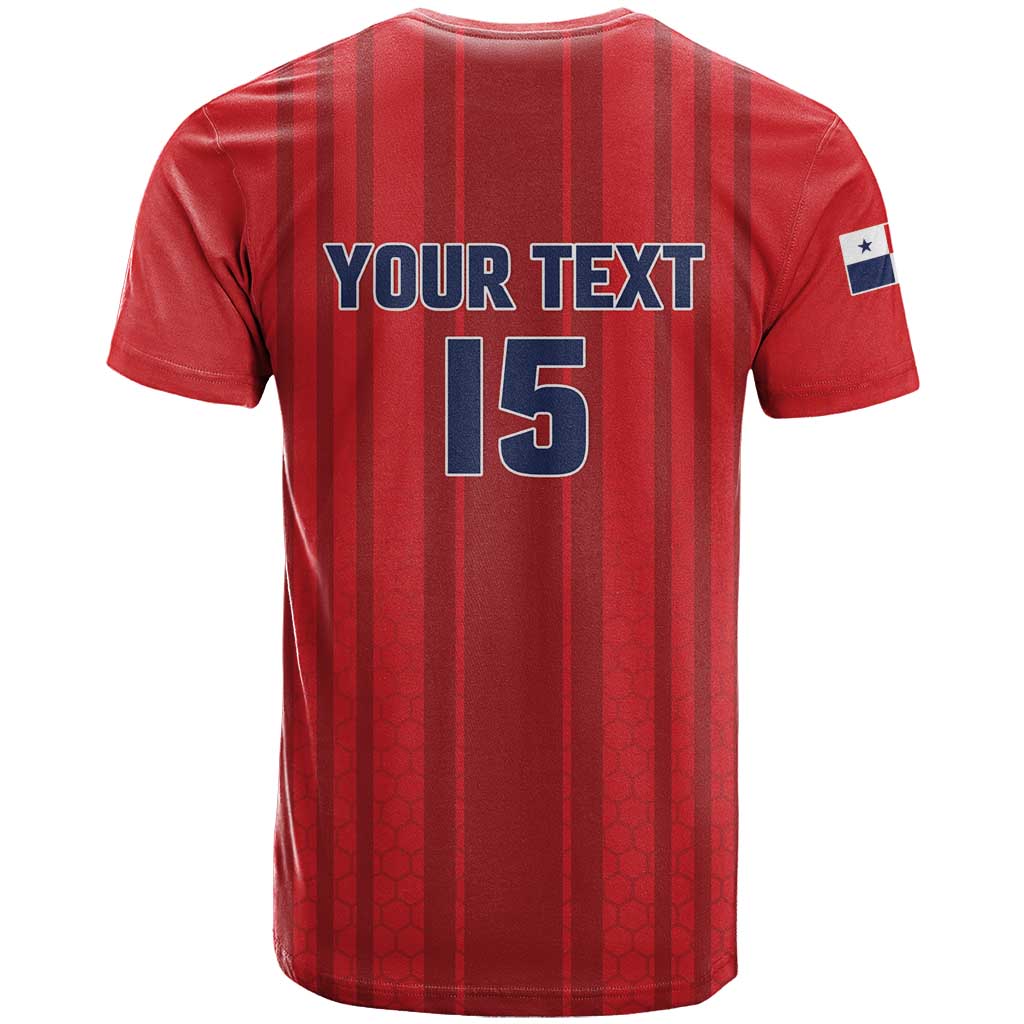 Custom Panama Football 2026 T shirt La Marea Roja Rising