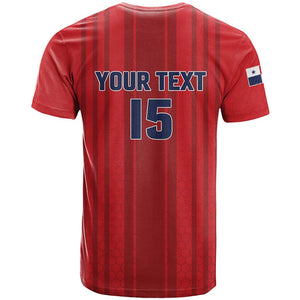 Custom Panama Football 2026 T shirt La Marea Roja Rising
