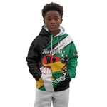 Personalised Afro Nigeria Juneteenth Kid Hoodie Freedom Day