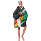 Personalised Afro Nigeria Juneteenth Kid Wearable Blanket Hoodie Freedom Day