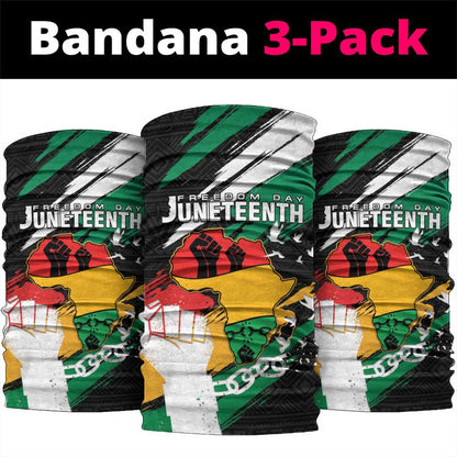 Afro Nigeria Juneteenth Neck Gaiter Freedom Day LT15