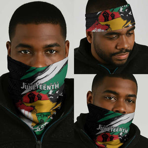 Afro Nigeria Juneteenth Neck Gaiter Freedom Day LT15