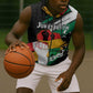 Personalised Afro Nigeria Juneteenth Sleeveless Zip Hoodie Freedom Day - African Pride