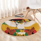 African American Juneteenth 1865 Round Carpet Black Freedom