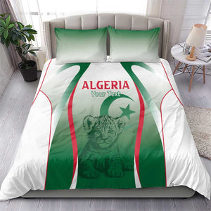 Algeria Rugby Custom Bedding Set Go Les Lionceaux