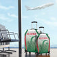 Algeria Rugby Custom Luggage Cover Go Les Lionceaux
