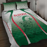 Algeria Rugby Custom Quilt Bed Set Go Les Lionceaux
