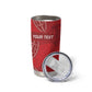 Jamhuri ya Kenya Rugby Custom Tumbler Cup Kenyan Shield Style - Red Color