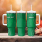 Jamhuri ya Kenya Rugby Custom Tumbler With Handle Kenyan Shield Style - Green Color