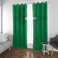 Jamhuri ya Kenya Rugby Window Curtain Kenyan Shield Style - Green Color