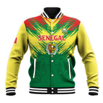 Senegal Rugby Custom Baseball Jacket Go Go Go !