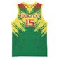 Senegal Rugby Custom Basketball Jersey Go Go Go ! LT15