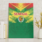 Senegal Rugby Canvas Wall Art Go Go Go !
