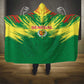 Senegal Rugby Hooded Blanket Go Go Go !