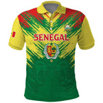 Senegal Rugby Custom Polo Shirt Go Go Go !