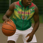 Senegal Rugby Custom Sleeveless Zip Hoodie Go Go Go ! - African Pride