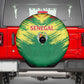 Senegal Rugby Spare Tire Cover Go Go Go !