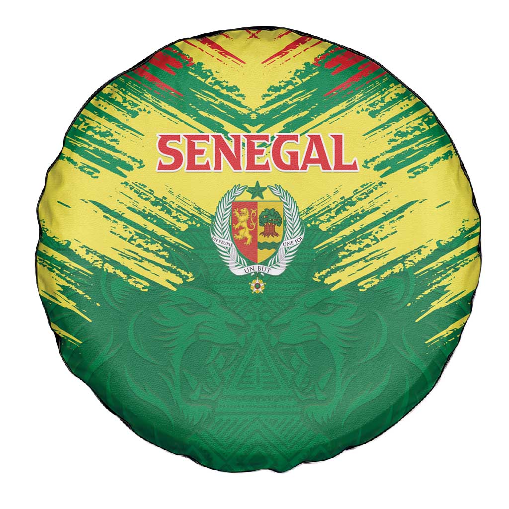 Senegal Rugby Spare Tire Cover Go Go Go !