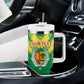 Senegal Rugby Custom Tumbler With Handle Go Go Go !