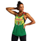 Senegal Rugby Custom Women Racerback Tank Go Go Go !