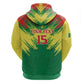 Senegal Rugby Custom Zip Hoodie Go Go Go !