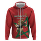 Morocco Rugby Custom Hoodie Come On Atlas Lions