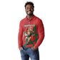 Morocco Rugby Custom Long Sleeve Polo Shirt Come On Atlas Lions