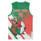 Madagascar Rugby Custom Basketball Jersey Allez Les Makis LT15