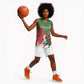 Madagascar Rugby Custom Basketball Jersey Allez Les Makis LT15