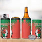 Madagascar Rugby Custom 4 in 1 Can Cooler Tumbler Allez Les Makis - African Pride