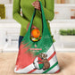 Madagascar Rugby Custom Grocery Bag Allez Les Makis - African Pride