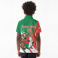 Madagascar Rugby Custom Kid Polo Shirt Allez Les Makis - African Pride