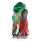 Madagascar Rugby Custom Sleeveless Hoodie Allez Les Makis - African Pride