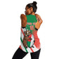 Madagascar Rugby Custom Women Racerback Tank Allez Les Makis - African Pride