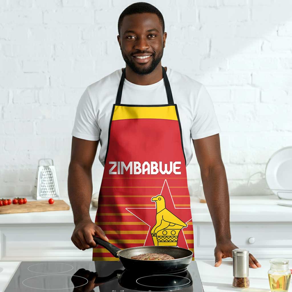 Zimbabwe Cricket Apron Go Chevrons Go