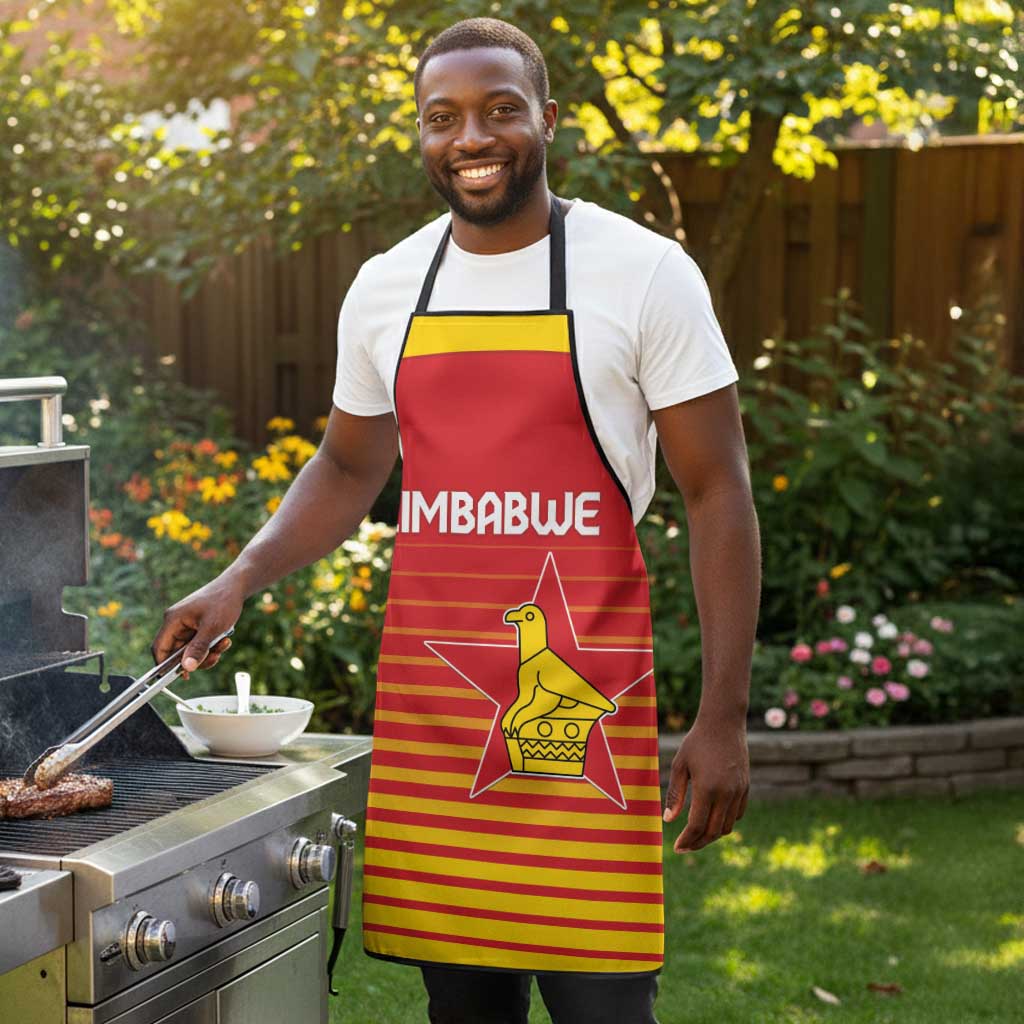 Zimbabwe Cricket Apron Go Chevrons Go