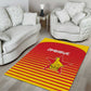Zimbabwe Cricket Area Rug Come On Chevrons - African Pride