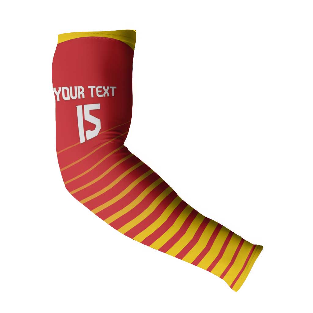 Custom Zimbabwe Cricket Arm Sleeves Go Chevrons Go
