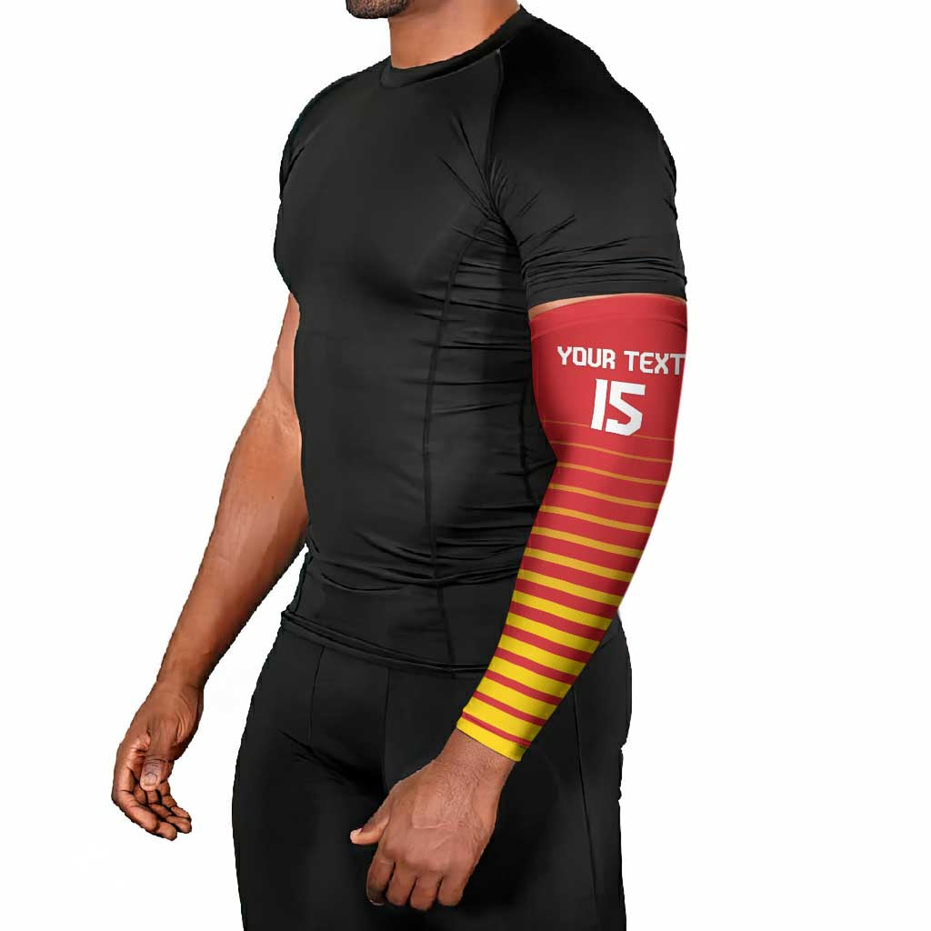 Custom Zimbabwe Cricket Arm Sleeves Go Chevrons Go