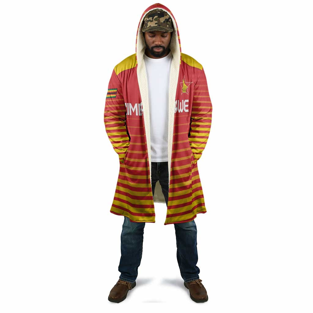 Custom Zimbabwe Cricket Cloak Go Chevrons Go