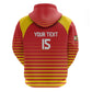 Custom Zimbabwe Cricket Hoodie Come On Chevrons - African Pride