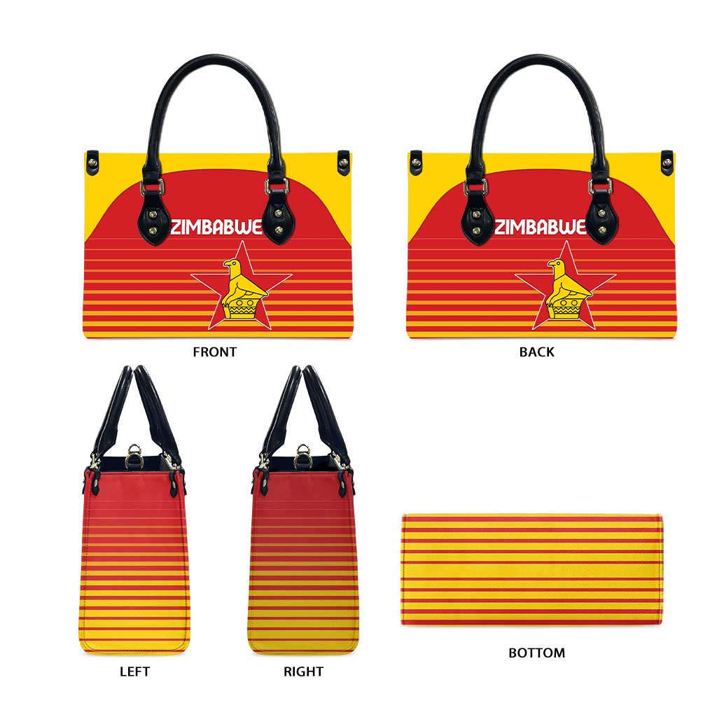 Zimbabwe Cricket Leather Bag Go Chevrons Go