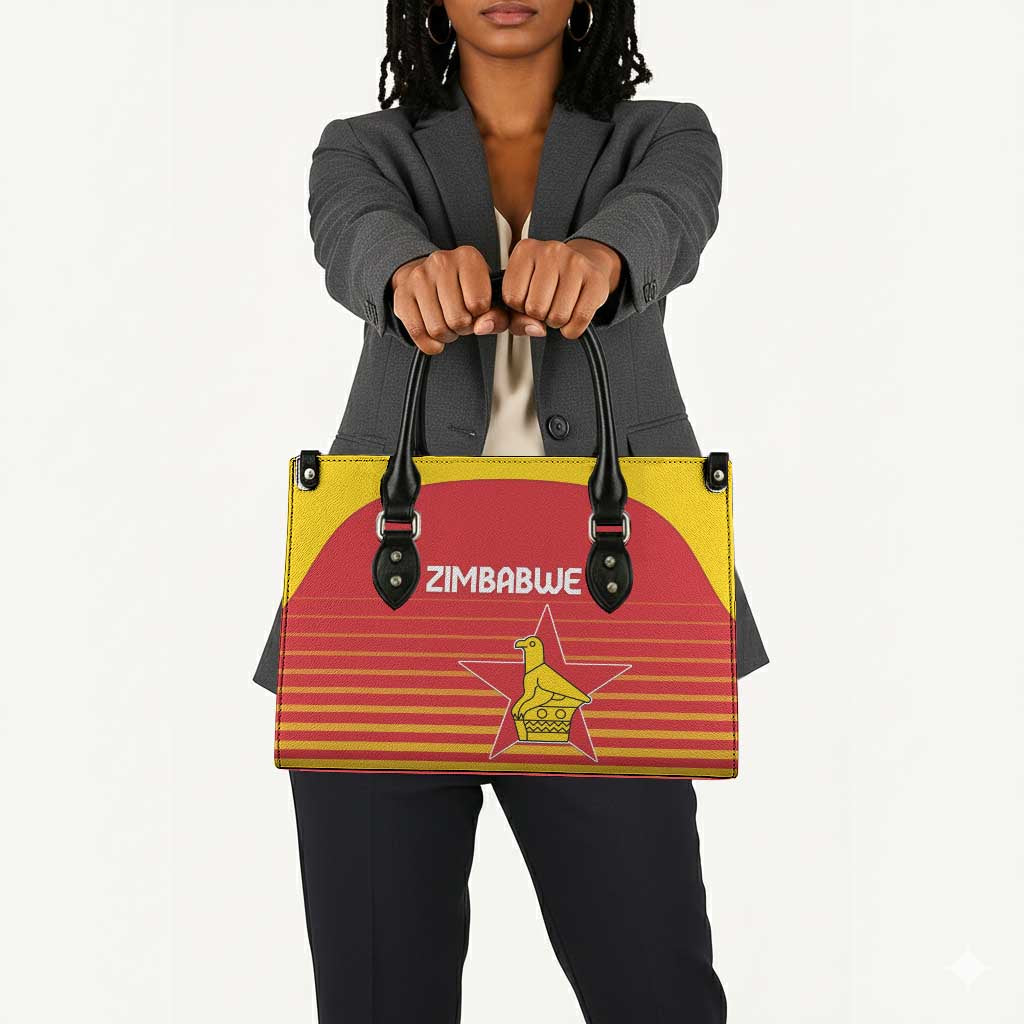 Zimbabwe Cricket Leather Bag Go Chevrons Go