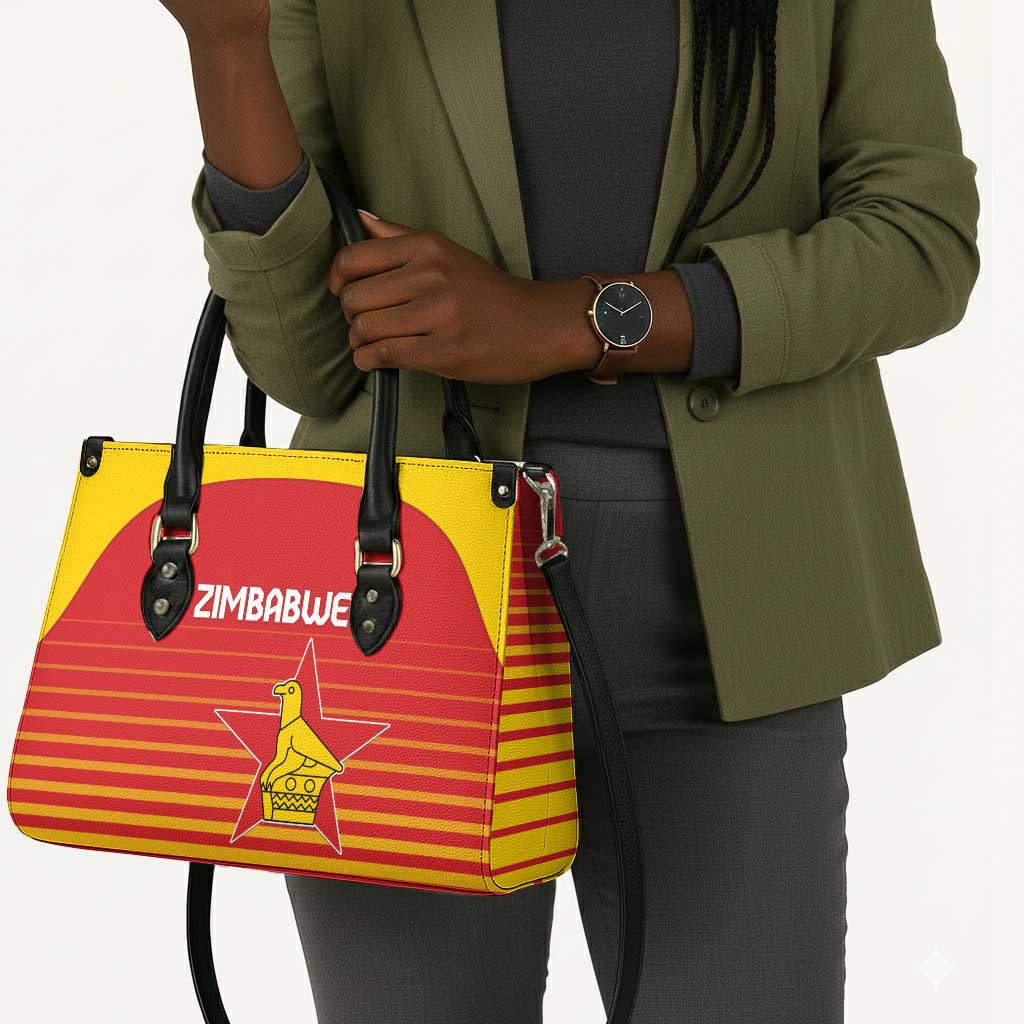 Zimbabwe Cricket Leather Bag Go Chevrons Go