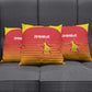 Zimbabwe Cricket Pillow Cover Go Chevrons Go