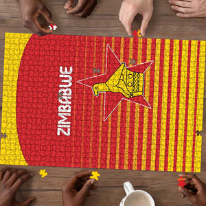 Zimbabwe Cricket Puzzle Go Chevrons Go