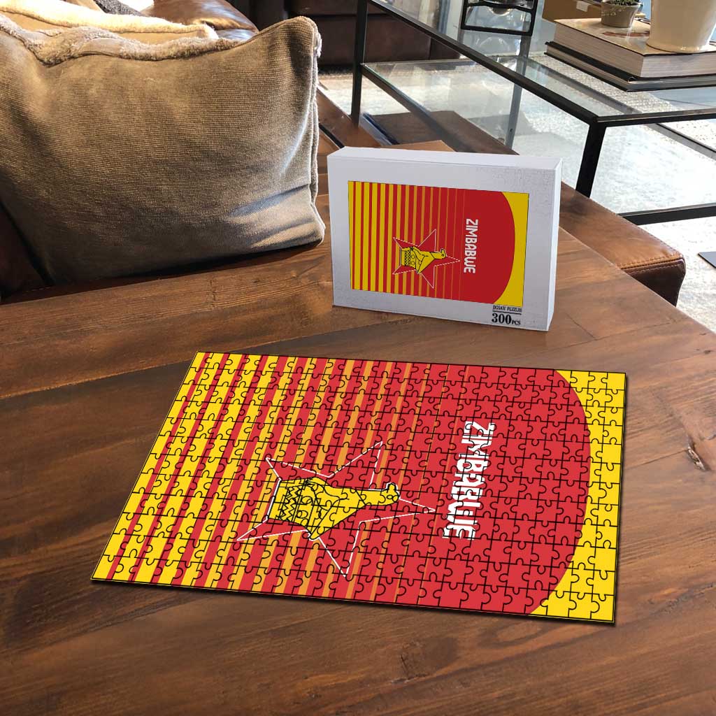 Zimbabwe Cricket Puzzle Go Chevrons Go